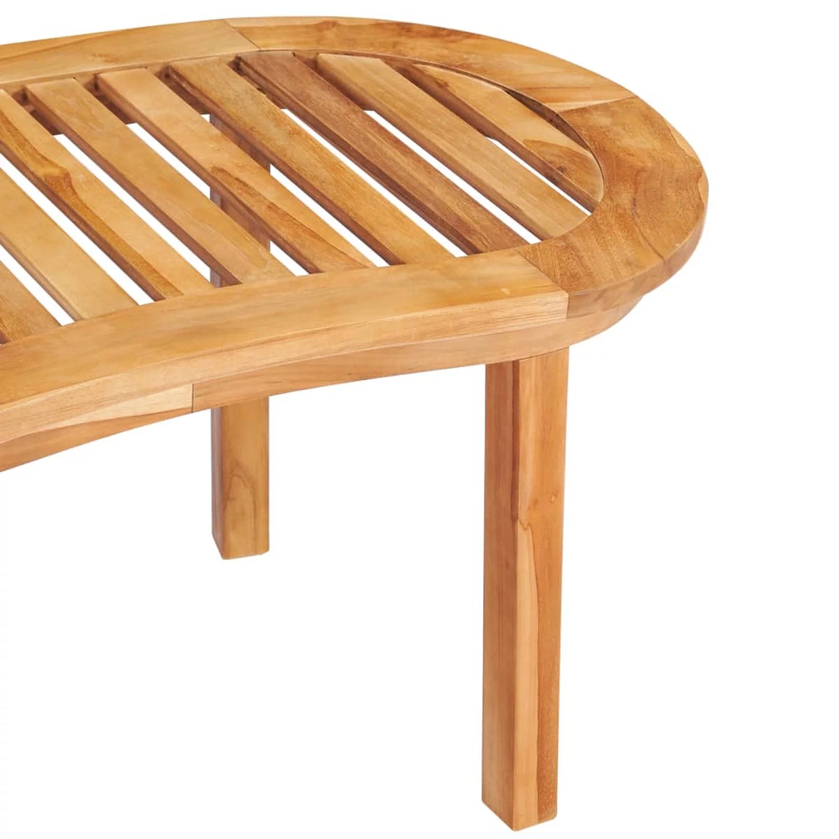 Teak Wood Coffee Table 35.4 x 19.7 x 17.7 Inches E614