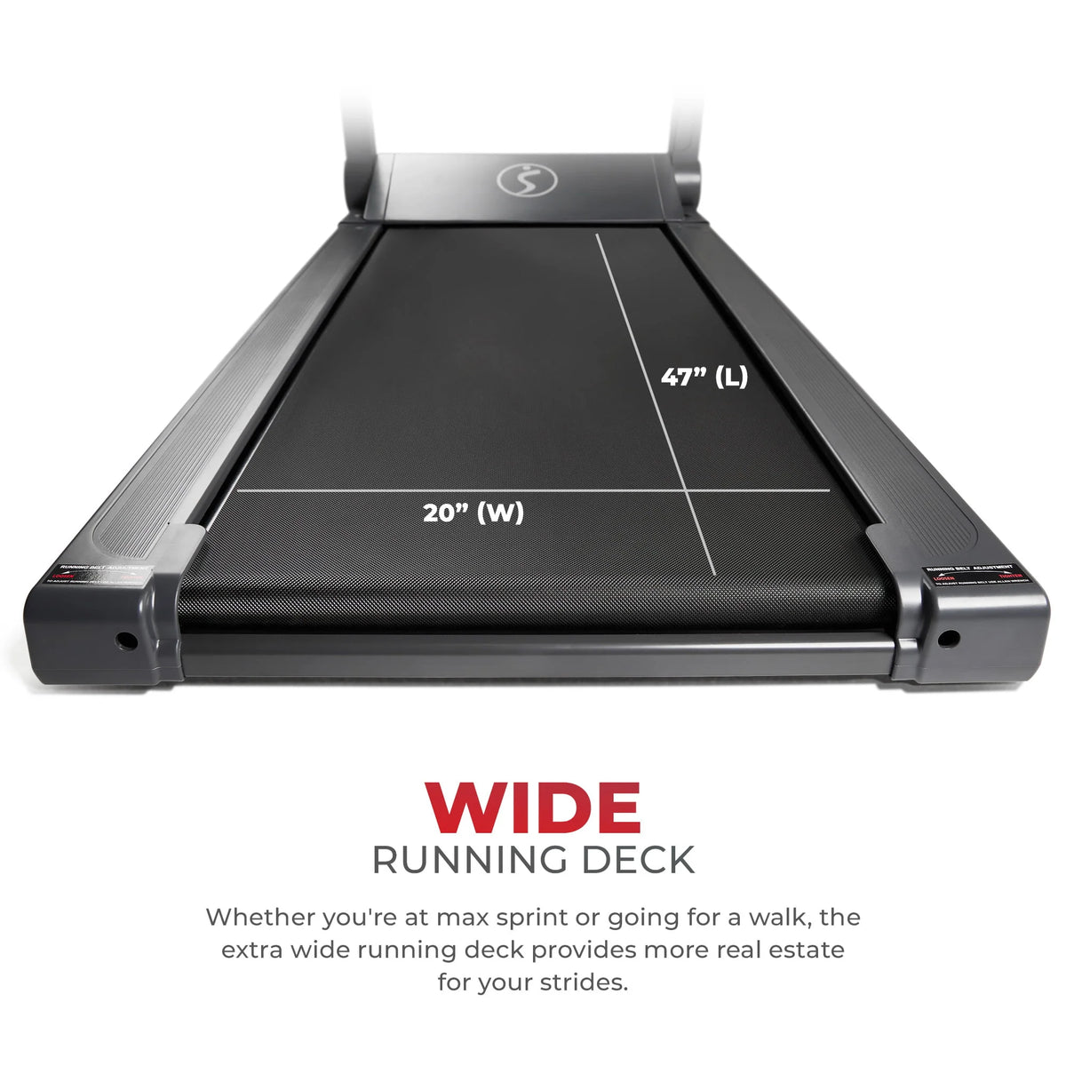 Smart Strider Treadmill with 20 Wide LoPro Deck C1690