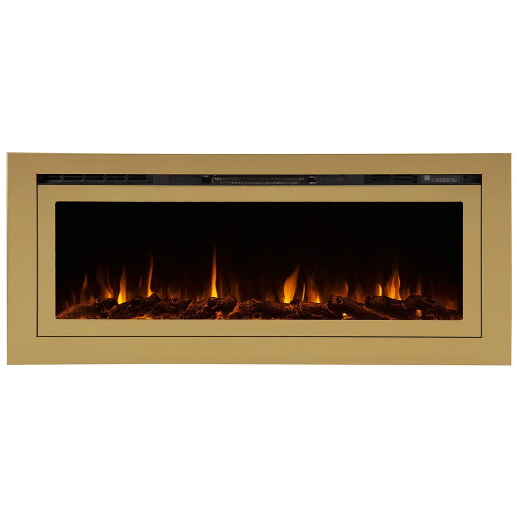 50" Recessed Smart Electric Fireplace S606