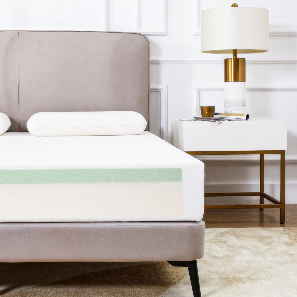 Twin Size 6 Memory Foam Mattress O803