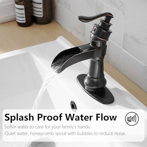 Oil Rubbed Bronze Single Hole Vessel Sink Faucet N367