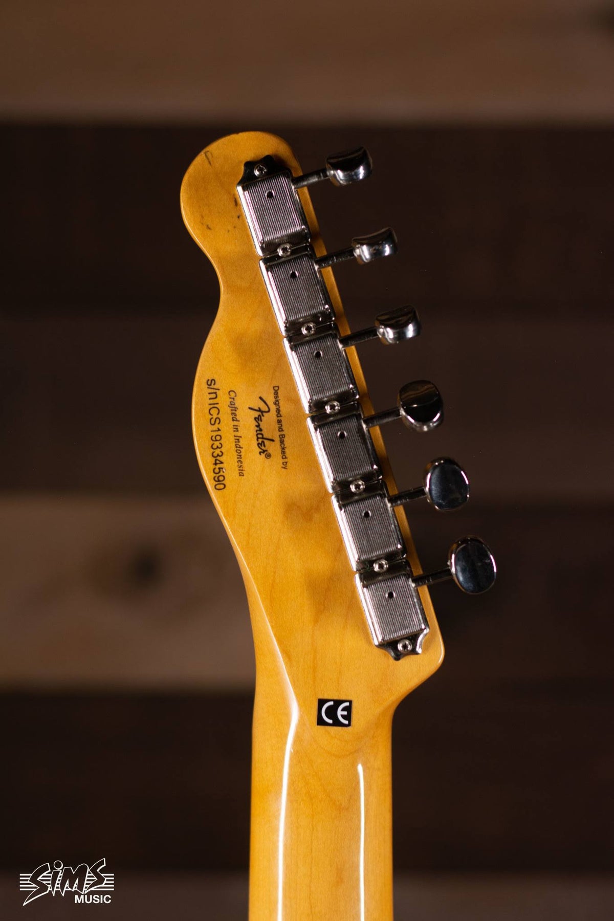 Natural Telecaster Thinline Guitar Z9479