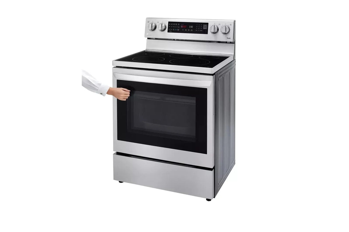 6.3 cu ft. Smart Wi-Fi Enabled True Convection Electric Range with Air Fry D109
