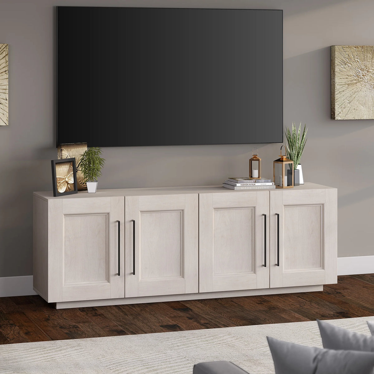 White TV Stand Y918