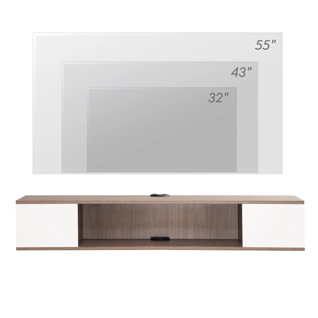 White Floating TV Stand O518333