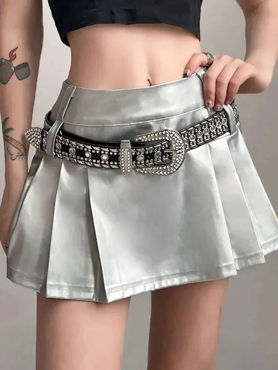 Pleated Skirt T969