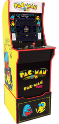 Pac-Man Arcade Cabinet with Riser S9380