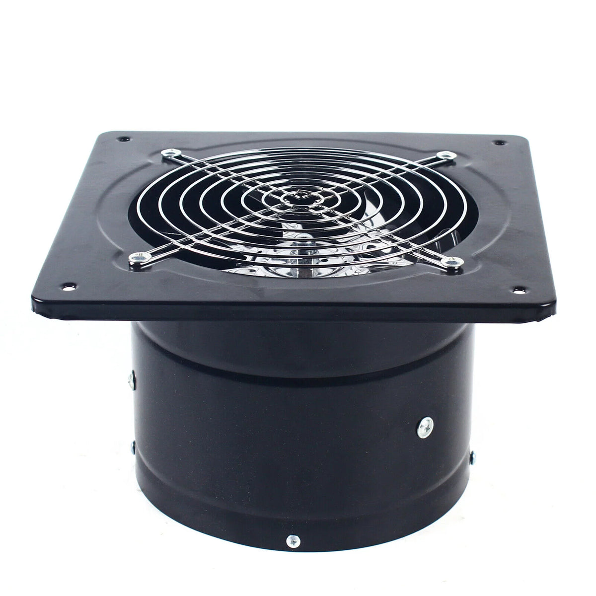 7 Inch Black High Speed Exhaust Fan 2800 RPM F76599