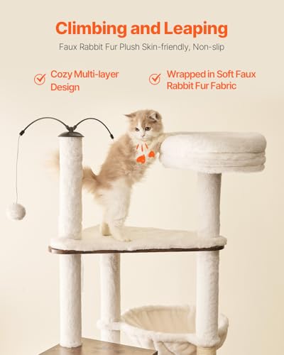 Large Cat Tree with Litter Box Enclosure J515327