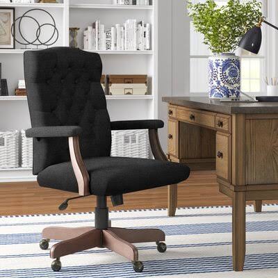 Black Upholstery Executive Chair K475