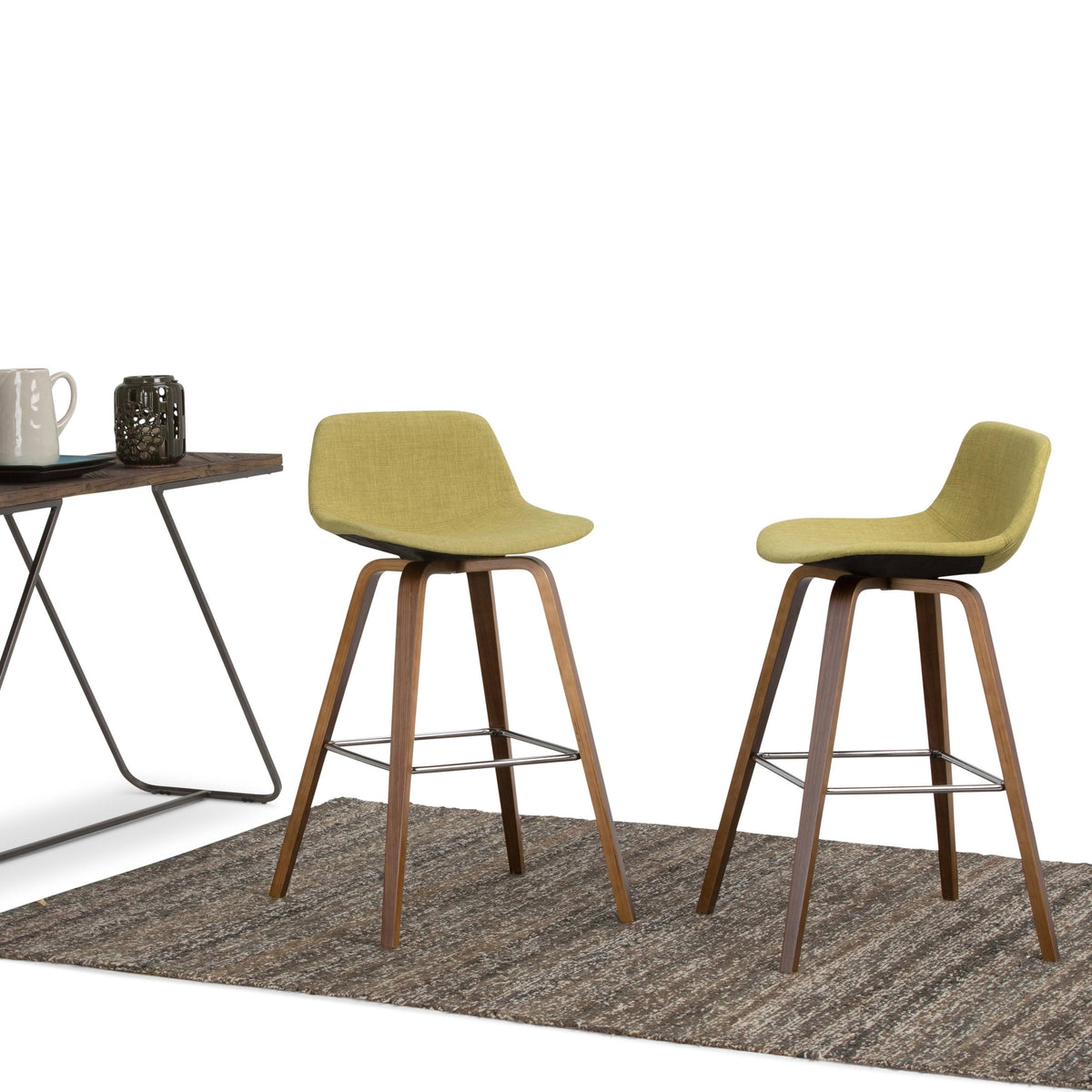 Green 30 inch Bentwood Bar Stool Set of 2 O50454