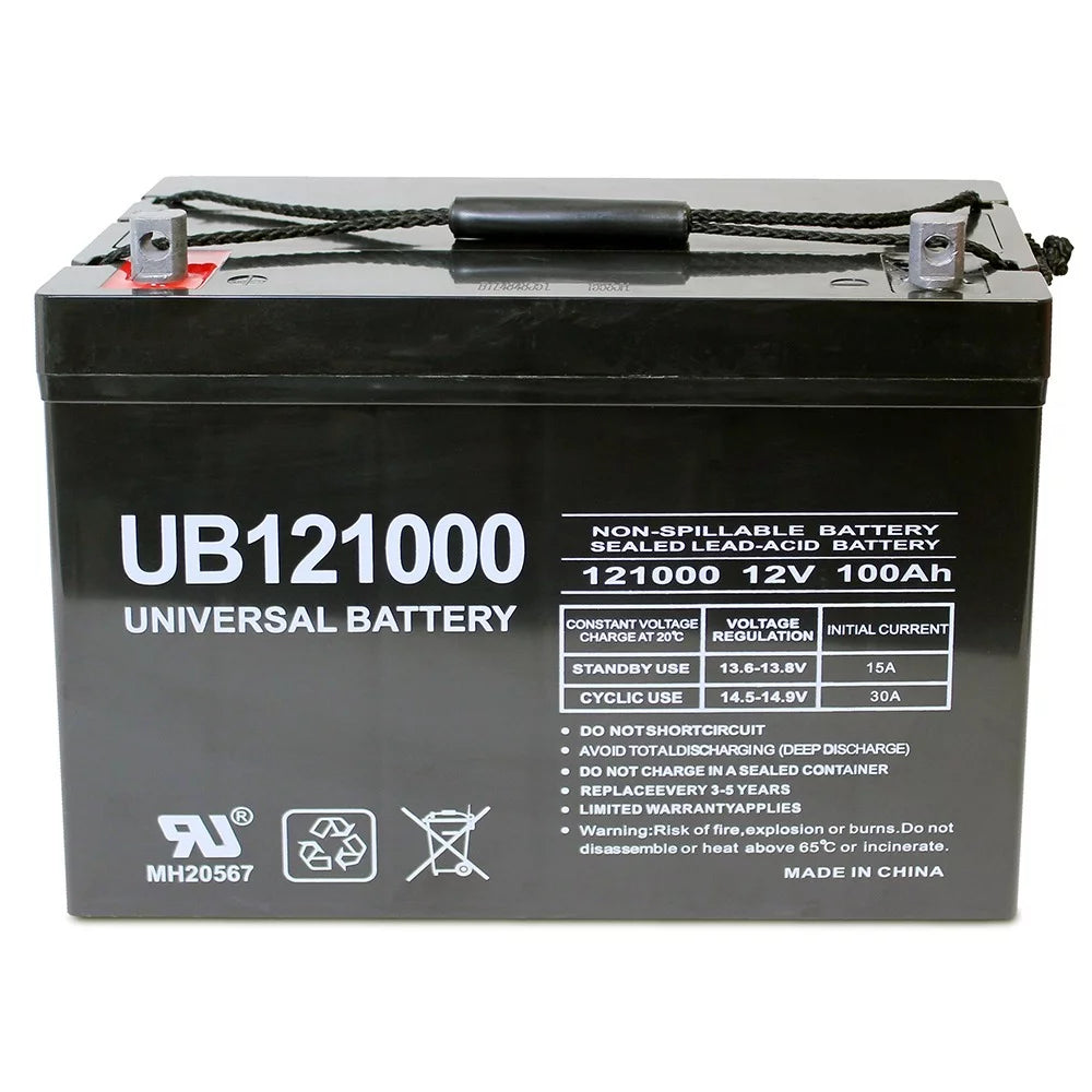 12V 100Ah Deep Cycle AGM SLA Battery W904