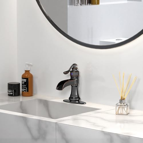 Oil Rubbed Bronze Single Hole Vessel Sink Faucet N367