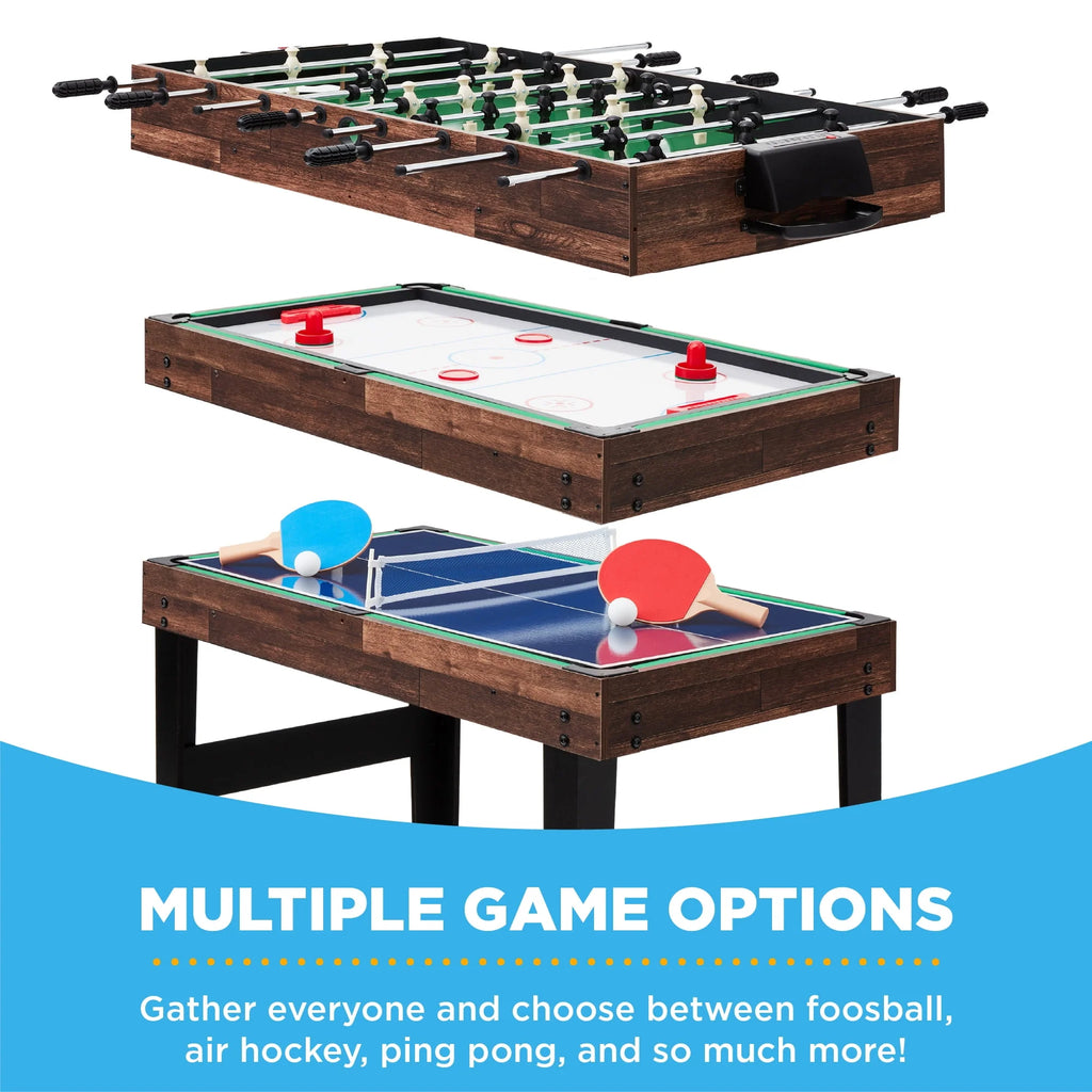 2x4ft 10-in-1 Combo Game Table Set W431