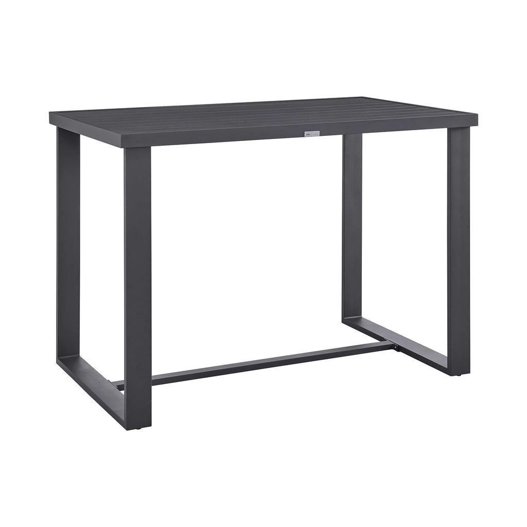 Dark Gray Bar Height Dining Table P5971