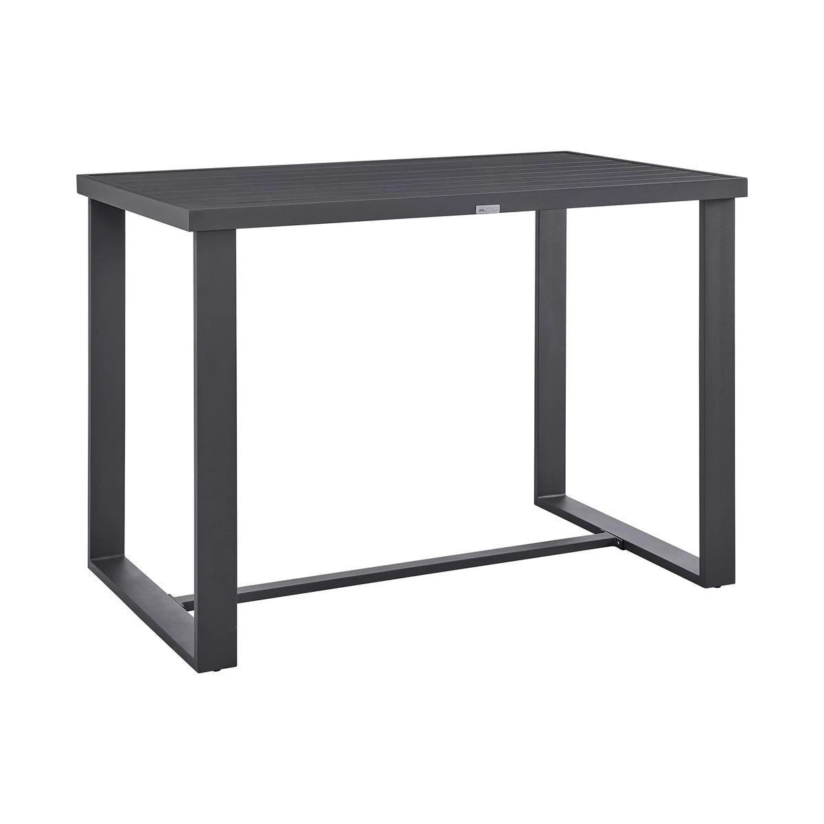 Dark Gray Bar Height Dining Table P5971