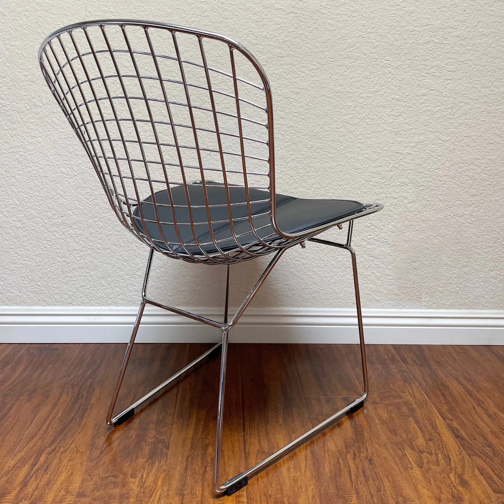 Chrome Wire Dining Side Chair Set of 2 I356210