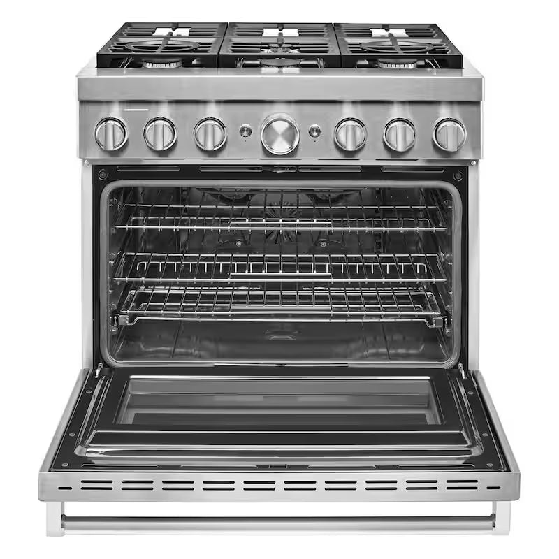 5.1 cu. ft. Smart Dual Fuel Range with True Convection in Stainless Steel N799