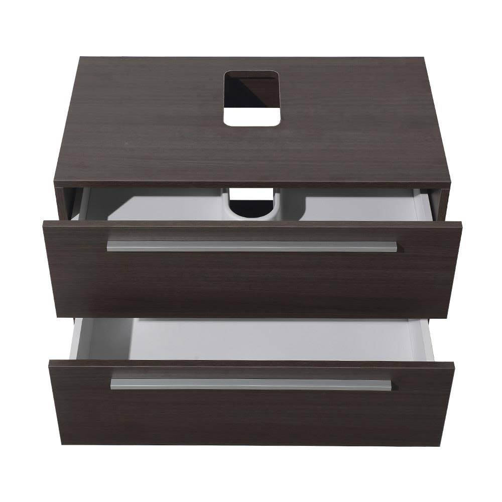 Gray Oak Bathroom Cabinet Q94590