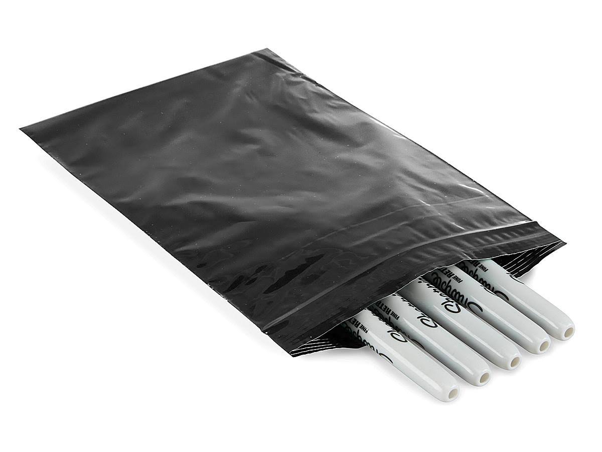 Black 2 Mil Reclosable Bags Carton of 1,000 R5899