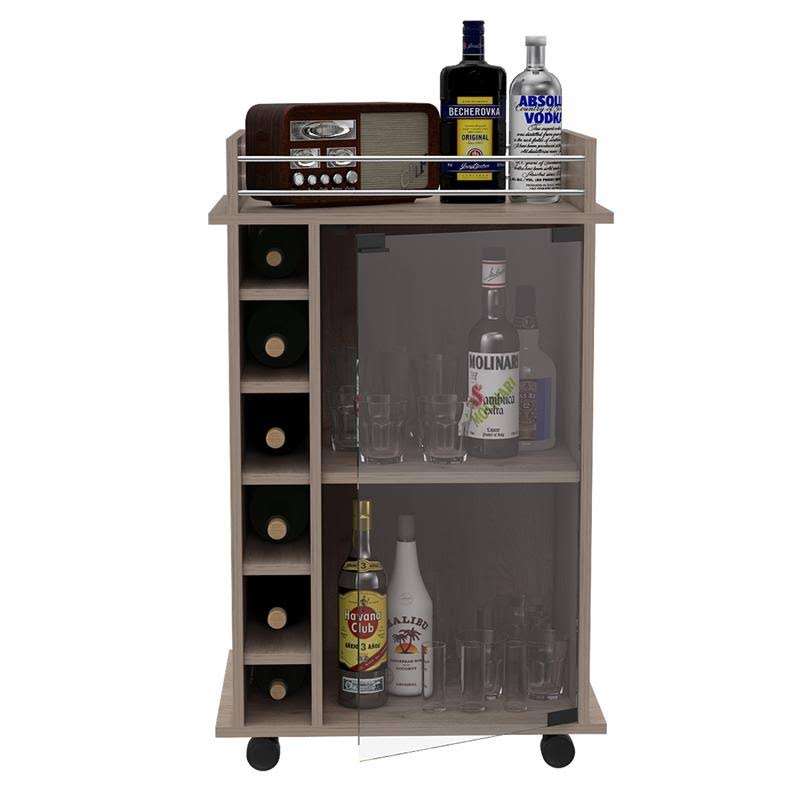 Glass Door Bar Cart G849779