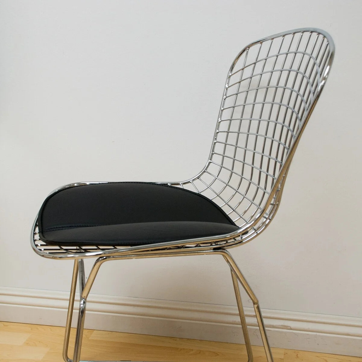 Chrome Wire Dining Side Chair Set of 2 I356210