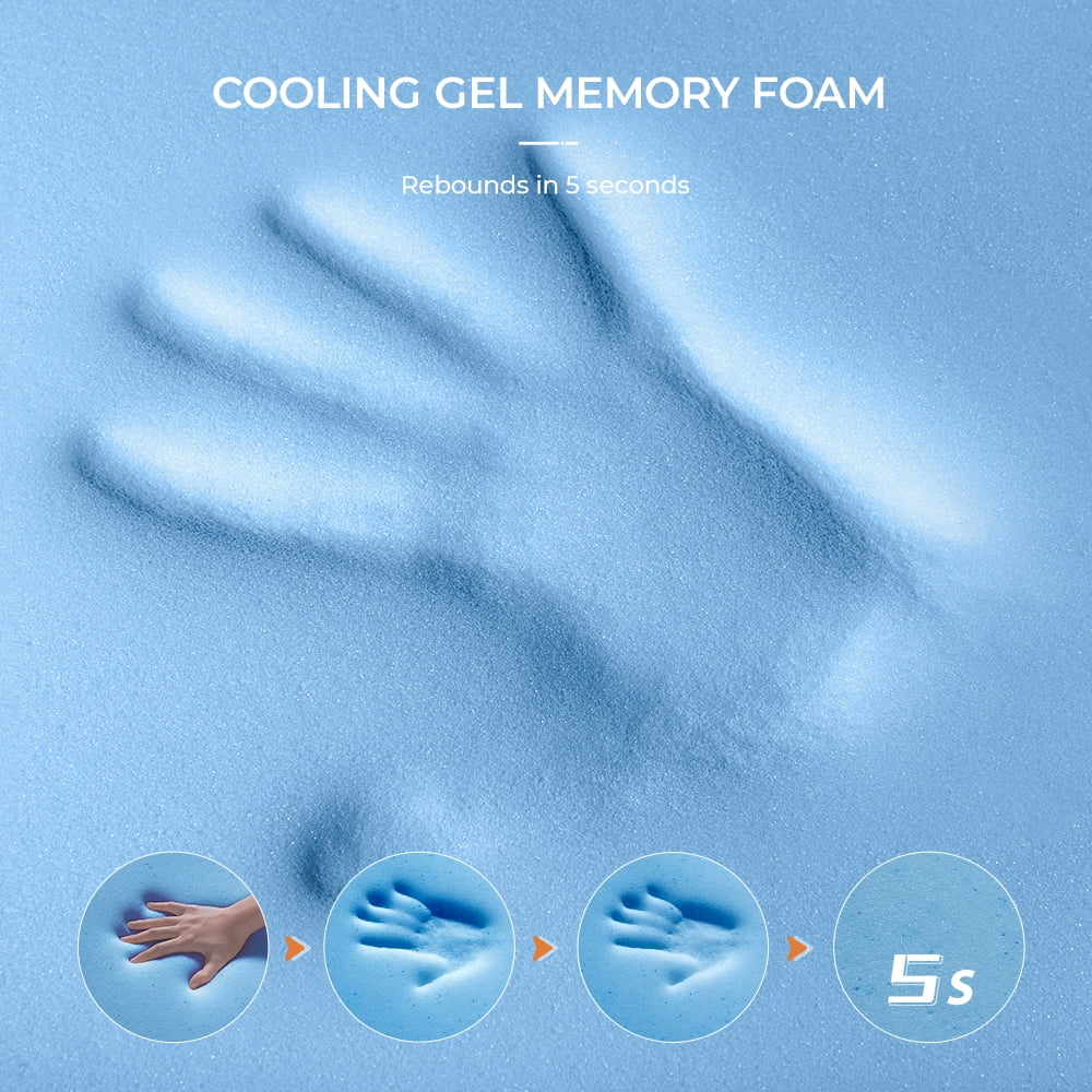 Queen Size Gel Memory Foam Mattress F5156
