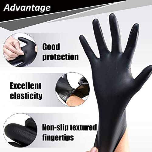 Nitrile Gloves, 4mil-100 Count, Latex Free Disposable Gloves N88627