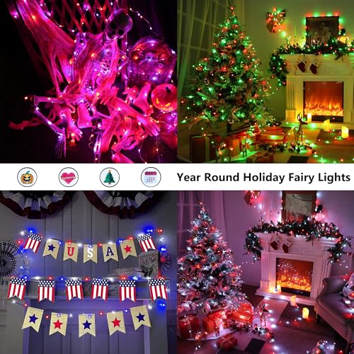 66FT 200 LED Color Changing String Lights G194