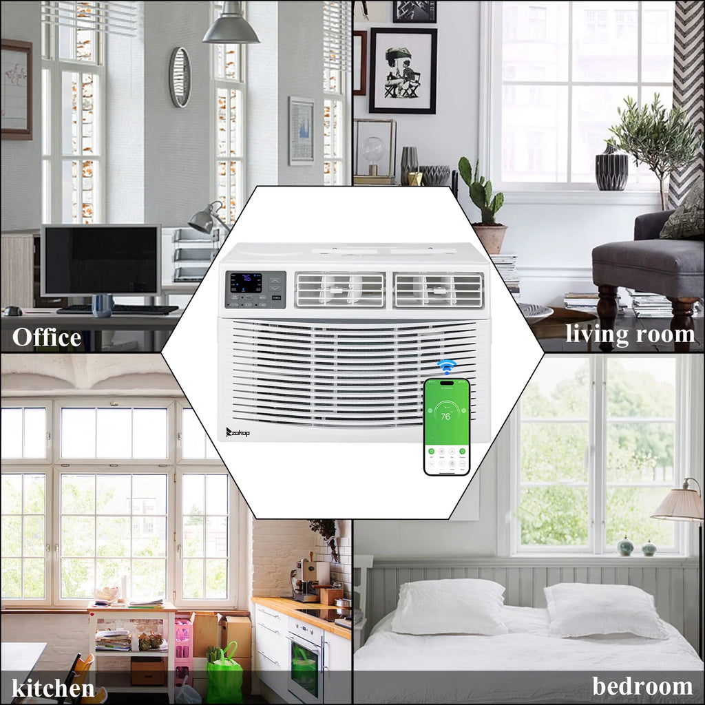 10000BTU Window Air Conditioner with Remote Control J13275
