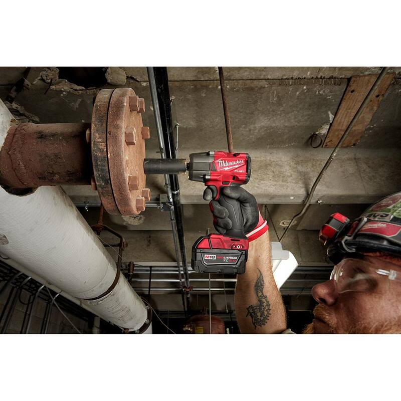 18V Brushless Cordless 3/8 in. Impact Wrench with 5.0 Ah Battery W83223