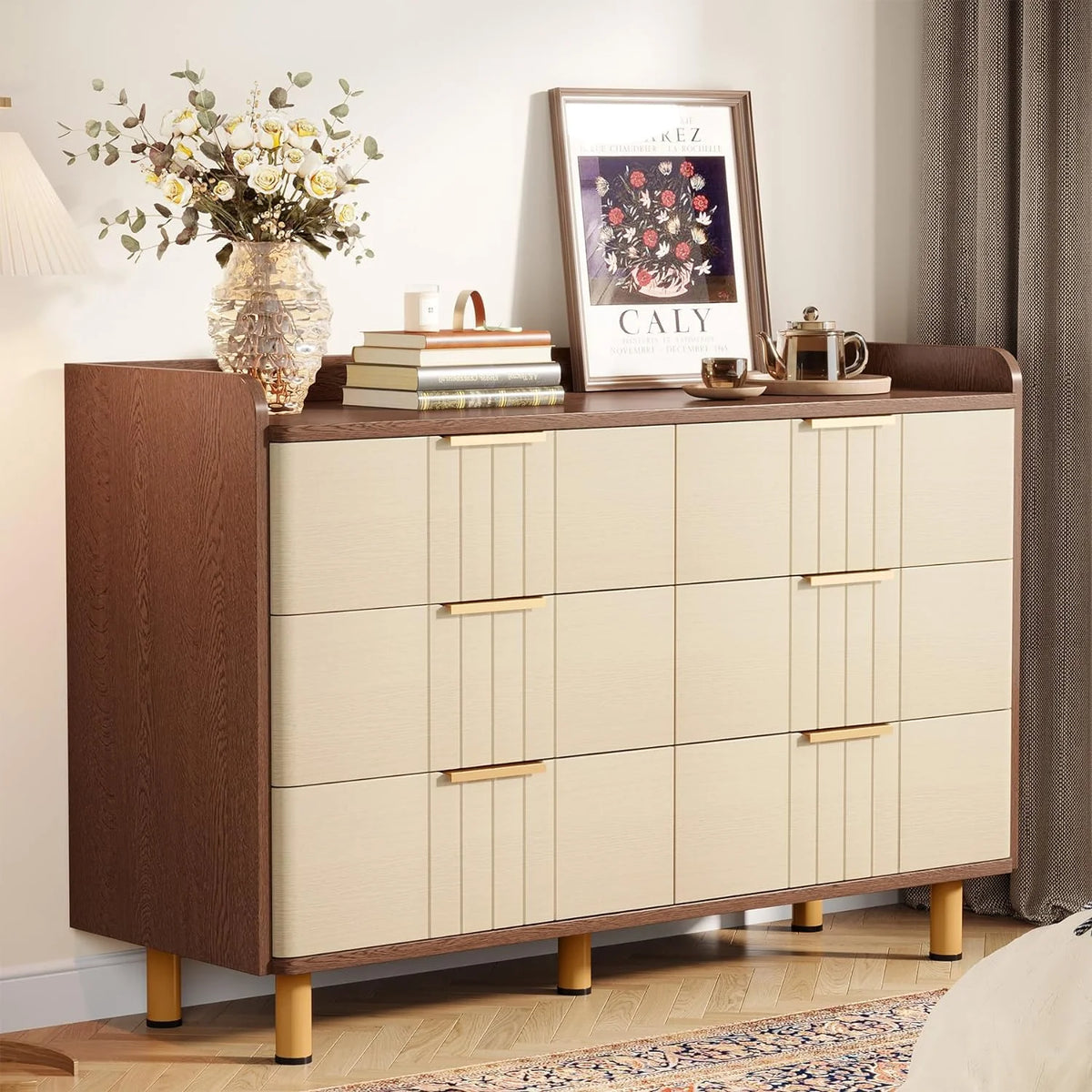 6 Drawer Wood Dresser R226393