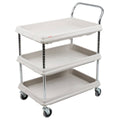 Gray 3 Shelf Utility Cart X5507