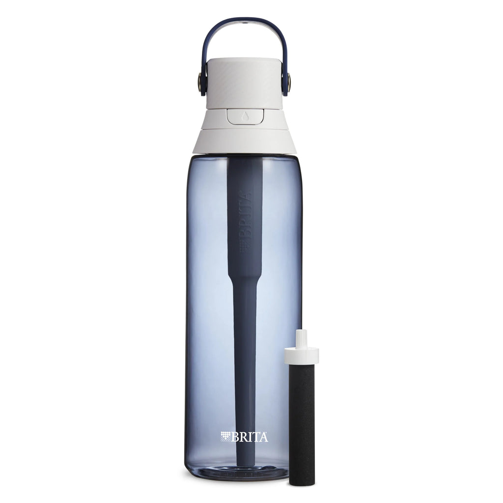 26oz Leak Proof Filtered Water Bottle with Straw Q7534