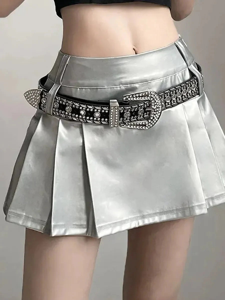 Pleated Skirt T969