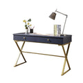 Blue and Gold Writing Desk R284333