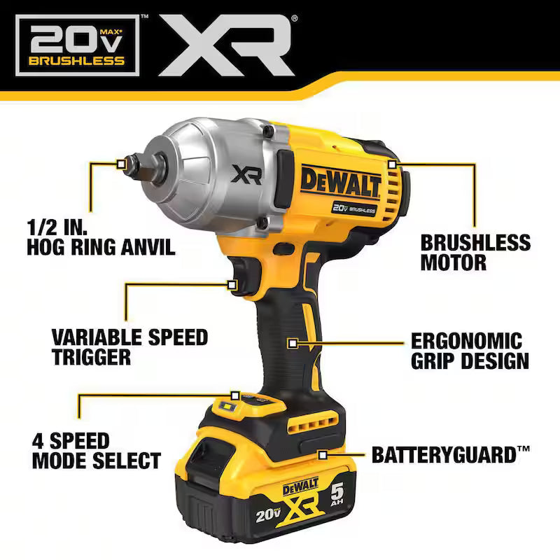 20V MAX Cordless 1/2 in. Impact Wrench Kit B982514