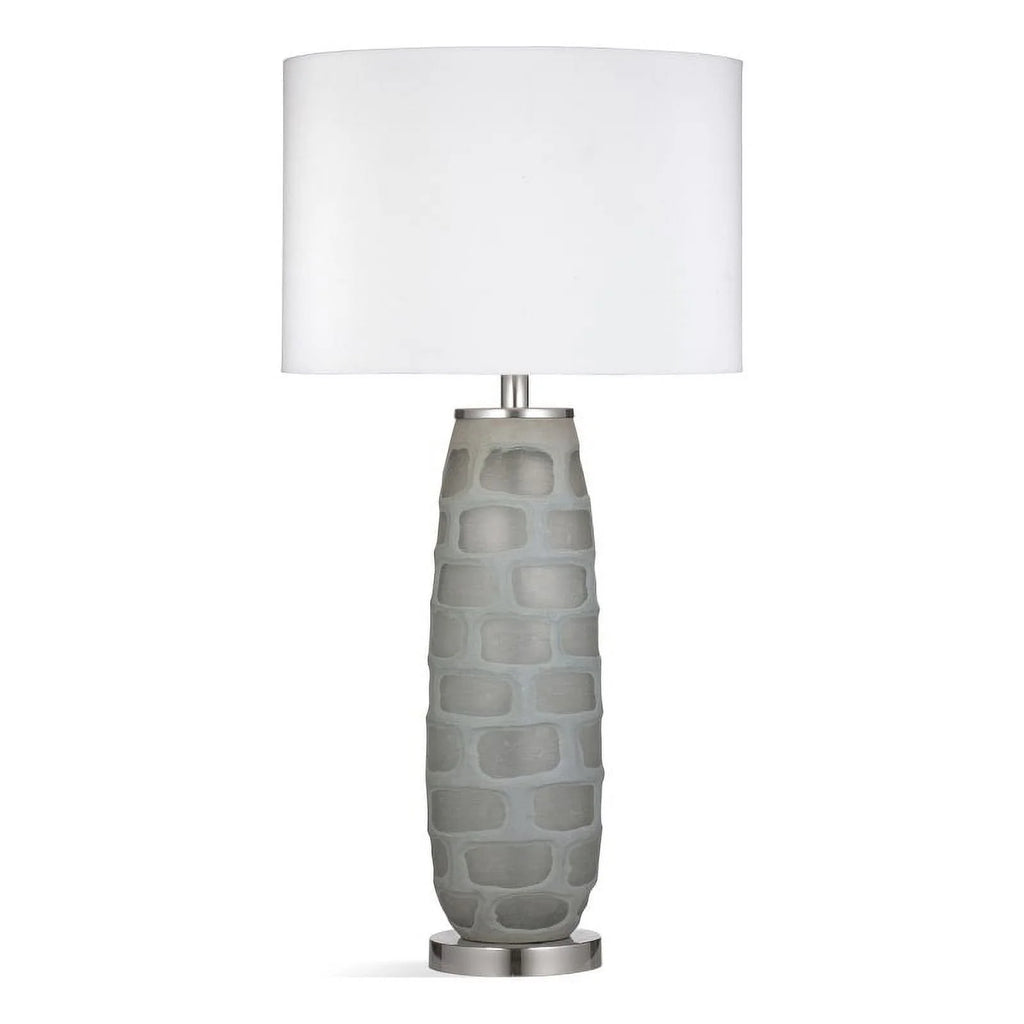 Gray Glass Table Lamp F5631