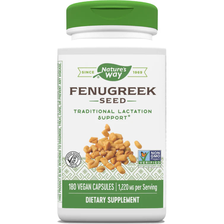 Fenugreek Seed 610 mg 180 Capsules T54432