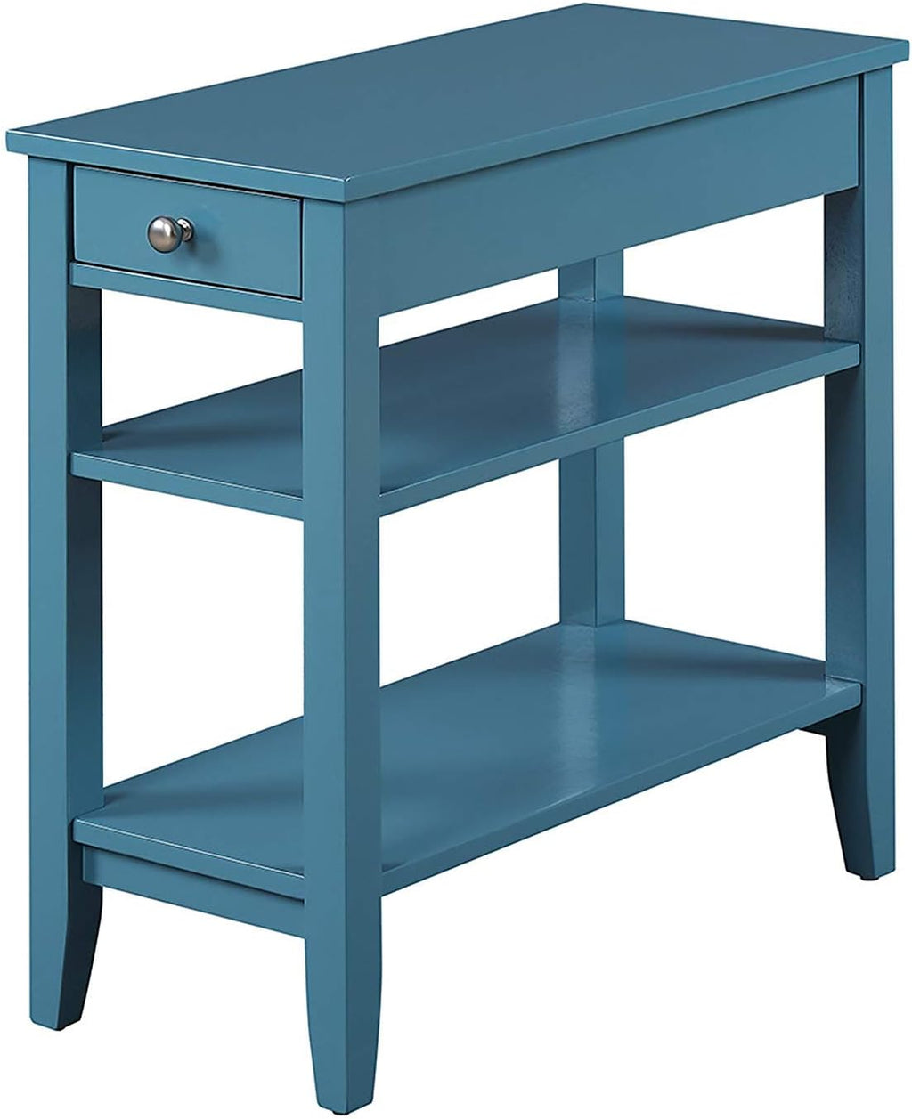 1 Drawer Chairside End Table with Shelves K544
