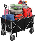 Folding Wagon Cart with Wheels J123