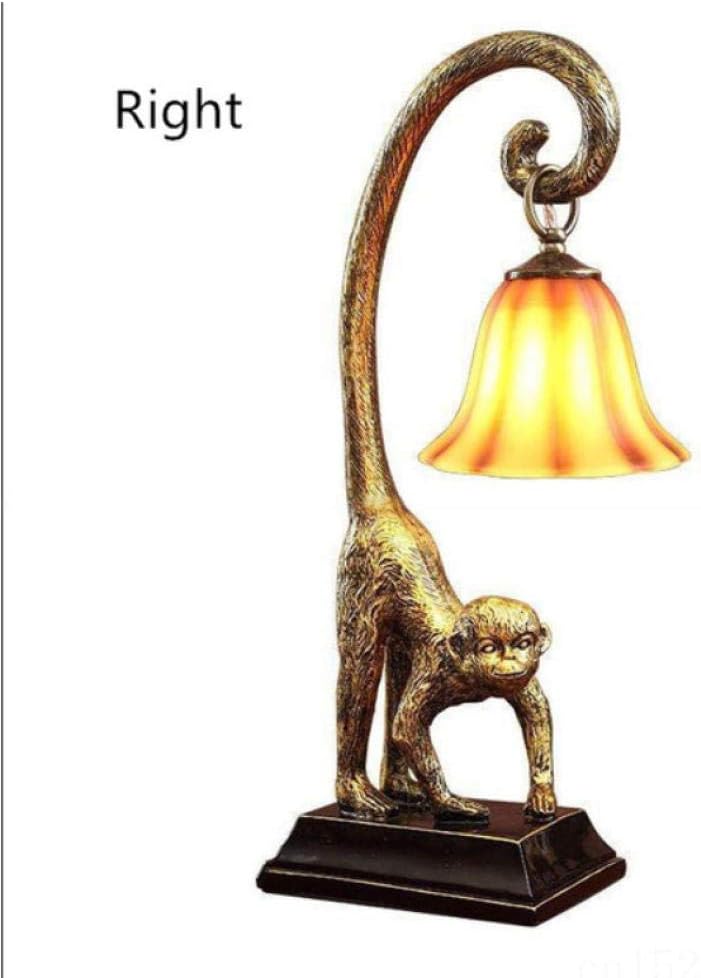 Vintage American Monkey Table Lamp J4241