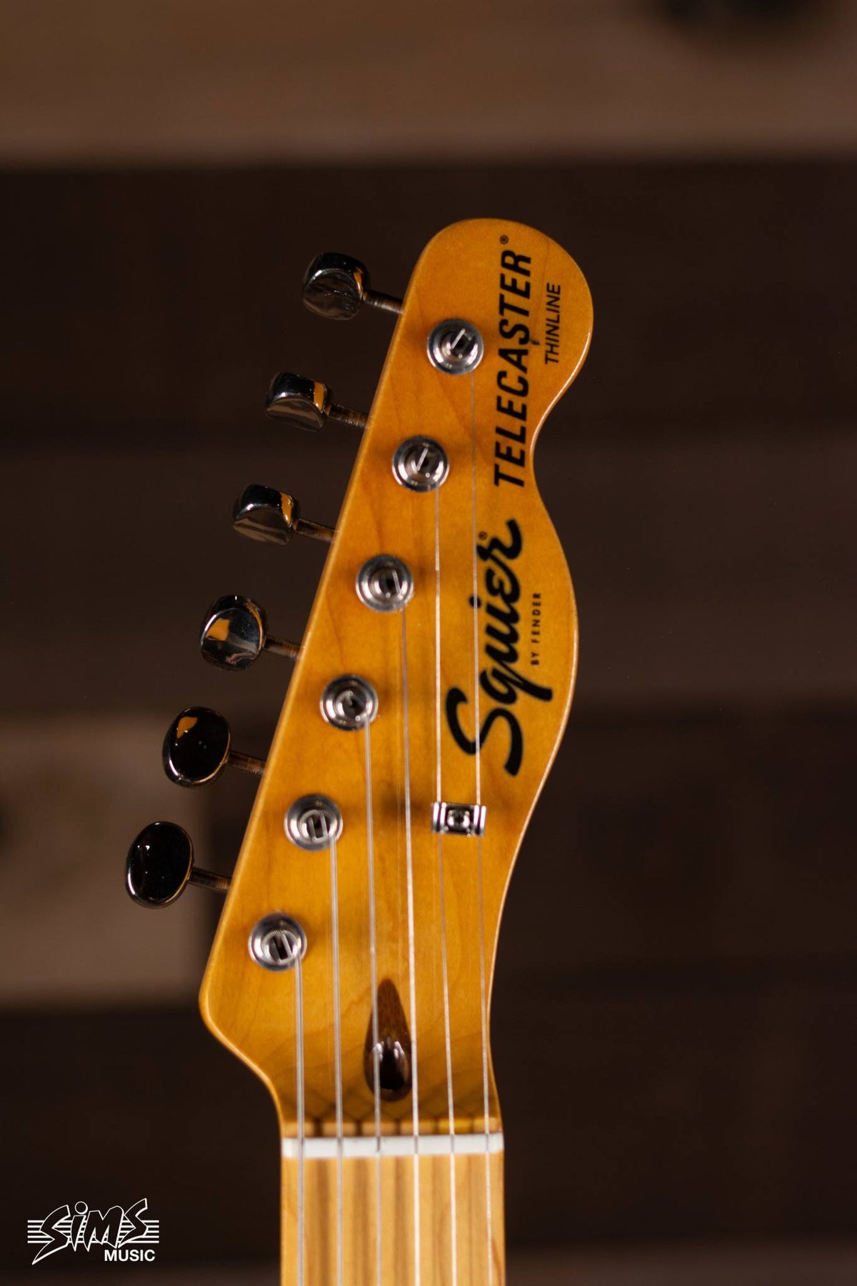 Natural Telecaster Thinline Guitar Z9479
