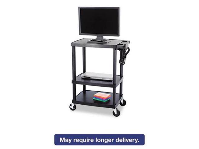 Adjustable Plastic AV Cart M90216