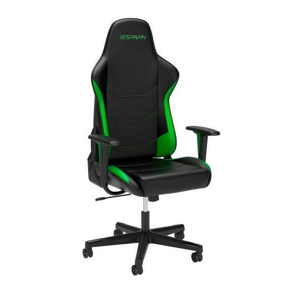 Ergonomic PVC Gaming Chair with Integrated Headrest R7995