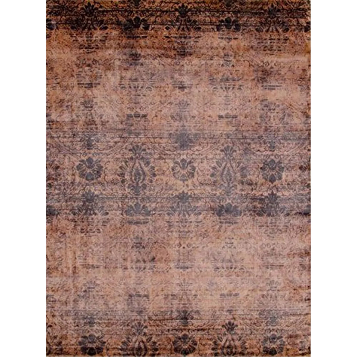 Grey Hand-knotted Tibetan Wool Rug 9' x 12' T590