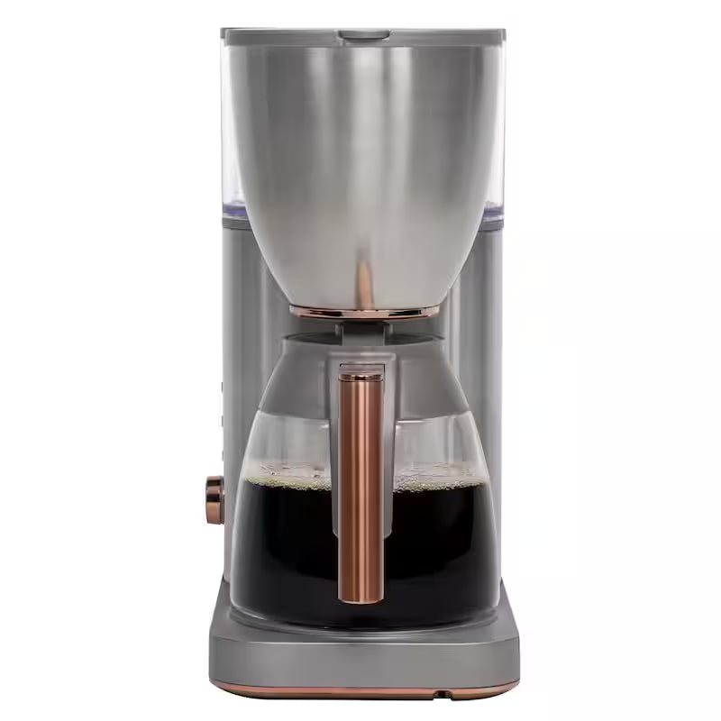 10 Cup Stainless Steel Drip Coffee Maker with Glass Carafe T932