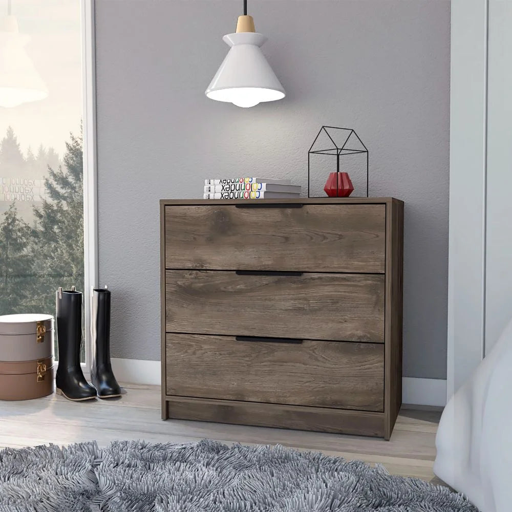 Light Gray 3 Drawer Dresser O5421