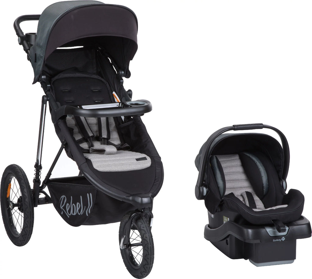 All in One Travel System Stroller with Rear-Facing Infant Car Seat N5494