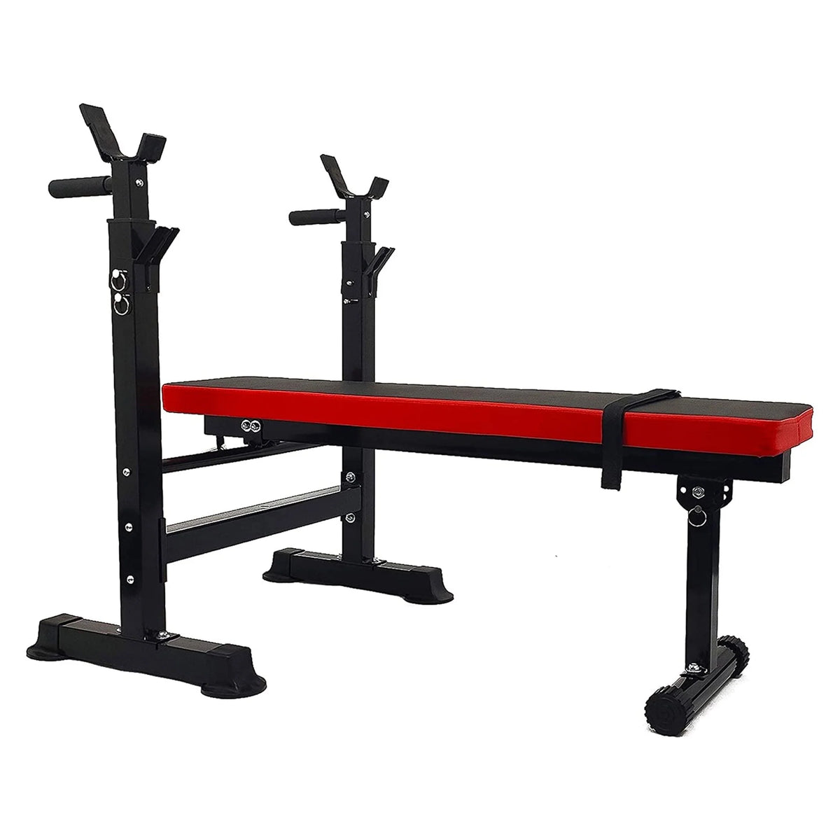 Adjustable Olympic Workout Bench with Squat Rack H8580